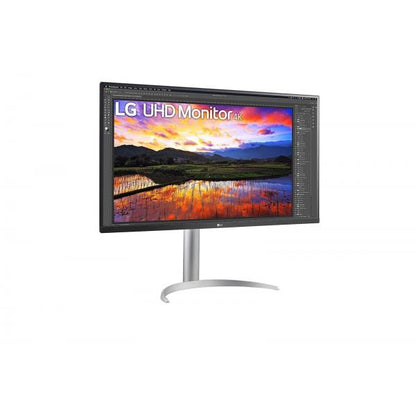 Lg UP55NP - 32 inch - 4K Ultra HD VA LED Monitor - 3840x2160 - Pivot / HAS / USB-C [32UP55NP-W]