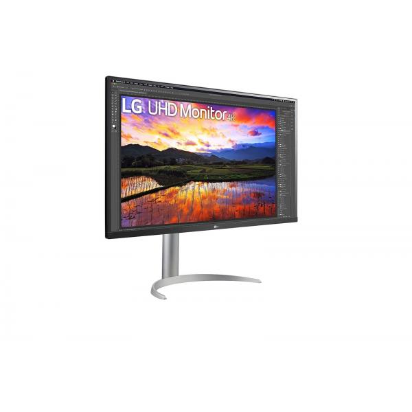 Lg UP55NP - 32 inch - 4K Ultra HD VA LED Monitor - 3840x2160 - Pivot / HAS / USB-C [32UP55NP-W]