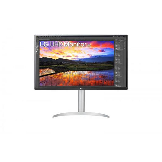 Lg UP55NP - 32 inch - 4K Ultra HD VA LED Monitor - 3840x2160 - Pivot / HAS / USB-C [32UP55NP-W]