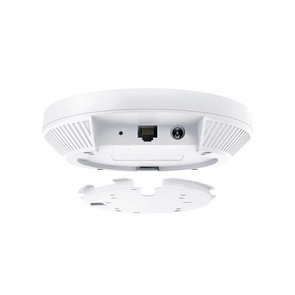 TP-Link - EAP613 (paquete de 5) - Punto de acceso Wi-Fi 6 de doble banda para montaje en techo AX1800, 1 puerto Gigabit RJ45, 574 Mbps a 2,4 GHz + 1201 Mbps a 5 GHz, 802.3 at POE y 12 V CC (el adaptador de corriente es Yo no [EAP613(paquete de 5)] 