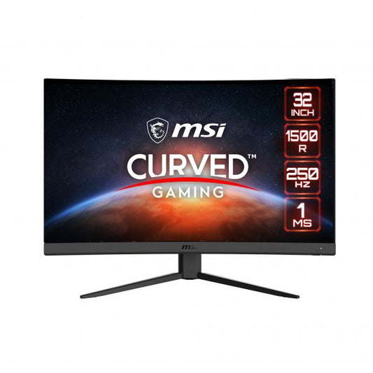 MONITOR CURVO MSI 31.5 LED VA 16:9 FHD, 1MS 250hz, 1500R, DP/HDMI, Adobe RGB, sRGB DCI-P3 [G32C4X] 