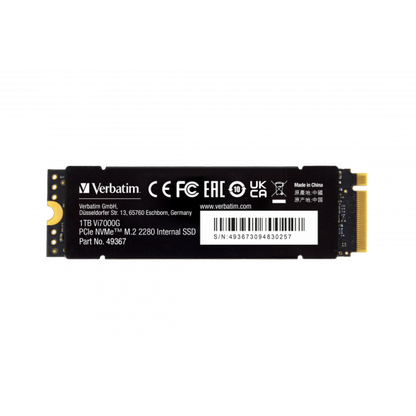 Verbatim Vi7000G M.2 1 TB PCI Express 4.0 NVMe [49367]