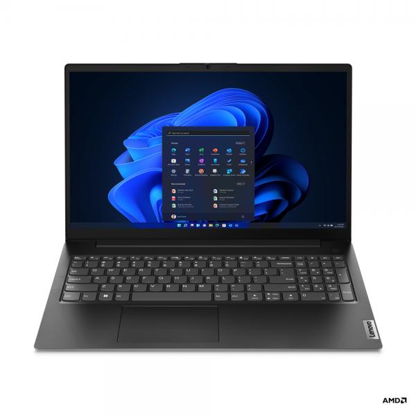 Lenovo V V15 Computer portatile 39,6 cm (15.6") Full HD AMD Ryzen 5 7520U 8 GB LPDDR5-SDRAM 256 GB SSD Wi-Fi 5 (802.11ac) FreeDOS Nero [82YU009XIX]