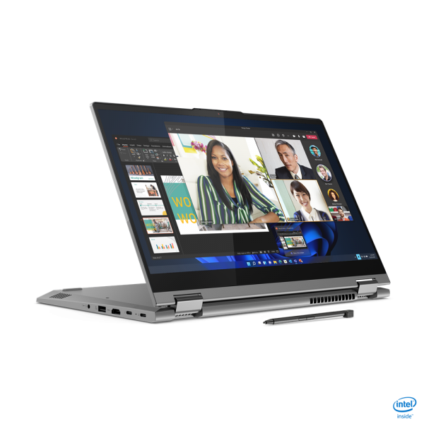 Lenovo ThinkBook 14s Yoga Ibrido (2 in 1) 35,6 cm (14") Touch screen Full HD Intel Core i5 i5-1335U 8 GB DDR4-SDRAM 512 GB SSD Wi-Fi 6 (802.11ax) Windows 11 Home Grigio [21JG001YIX]