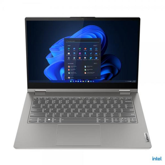Lenovo ThinkBook 14s Yoga Ibrido (2 in 1) 35,6 cm (14") Touch screen Full HD Intel Core i5 i5-1335U 8 GB DDR4-SDRAM 512 GB SSD Wi-Fi 6 (802.11ax) Windows 11 Home Grigio [21JG001YIX]
