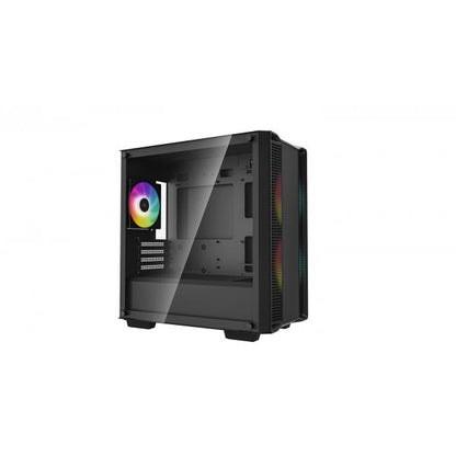 DEEPCOOL CASE MICRO ATX CC360 NERO TG 3xFAN ARGB R-CC360-BKAPM3-G-1 [R-CC360-BKAPM3-G-1]