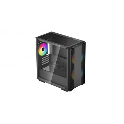 DEEPCOOL CASE MICRO ATX CC360 NERO TG 3xFAN ARGB R-CC360-BKAPM3-G-1 [R-CC360-BKAPM3-G-1]