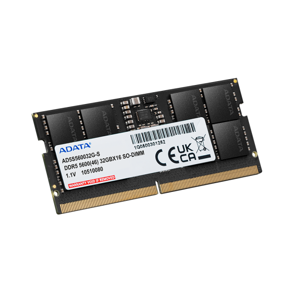 ADATA RAM SODIMM 16GB DDR5 5600MHZ [AD5S560016G-S] 