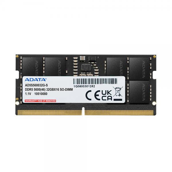 ADATA RAM SODIMM 16GB DDR5 5600MHZ [AD5S560016G-S] 