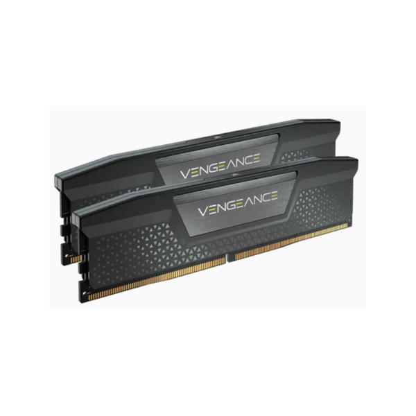 CORSAIR RAM VENGEANCE DDR5 16GB 2X8GB DDR5 5200 PC5-41600 C40 1.25V MEMORIA INTEL XMP - NEGRO [CMK16GX5M2B5200C40] 