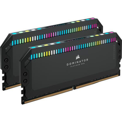 CORSAIR RAM DOMINATOR PLATINUM RGB DDR5 32GB 2X16GB DDR5 6000 PC5-48000 C36 1.4V INTEL XMP MEMORY - [CMT32GX5M2E6000C36]