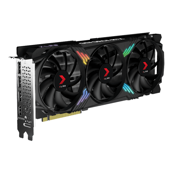 PNY VGA GEFORCE RTX 4070, RTX 4070 12GB XLR8 GAMING, VERTO EDITION DLSS 3 [VCG4070T12TFXXPB1]