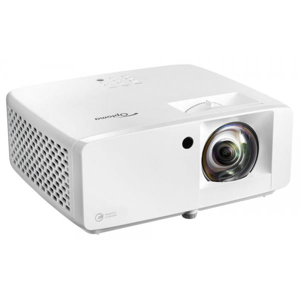 Optoma ZH450ST videoproyector Proyector de corta distancia 4200 lúmenes ANSI DLP 1080p (1920x1080) Compatibilidad 3D Blanco [ZH450STLASER] 