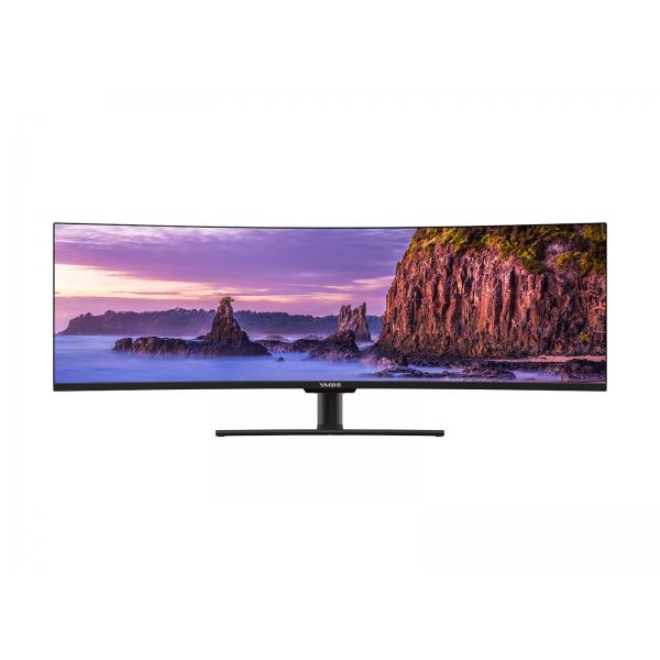 YASHI YZ4908 Monitor para PC 124,5 cm (49") 3840 x 1080 Pixeles 4K Ultra HD LED Negro [YZ4908] 