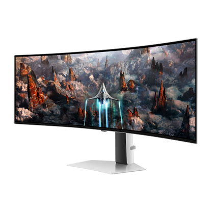 Samsung Odyssey Monitor Gaming OLED G9 - G93SC da 49'' Dual QHD Curvo [LS49CG934SUXEN]