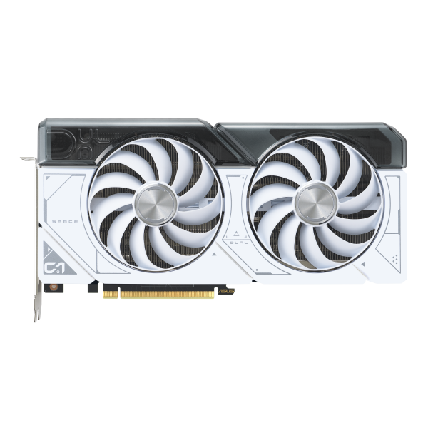 ASUS VGA GEFORCE RTX 4070, DUAL-RTX4070-O12G-WHITE, 12 GB GDDR6X, 3DP/HDMI, BIANCA, 90YV0IZ4-M0NA00, DLSS 3 [DUAL-RTX4070-O12G-WH]