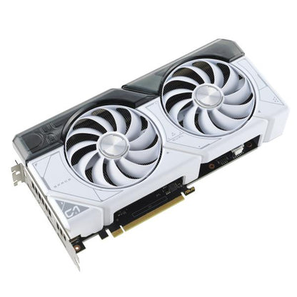 ASUS VGA GEFORCE RTX 4070, DUAL-RTX4070-O12G-WHITE, 12 GB GDDR6X, 3DP/HDMI, BIANCA, 90YV0IZ4-M0NA00, DLSS 3 [DUAL-RTX4070-O12G-WH]