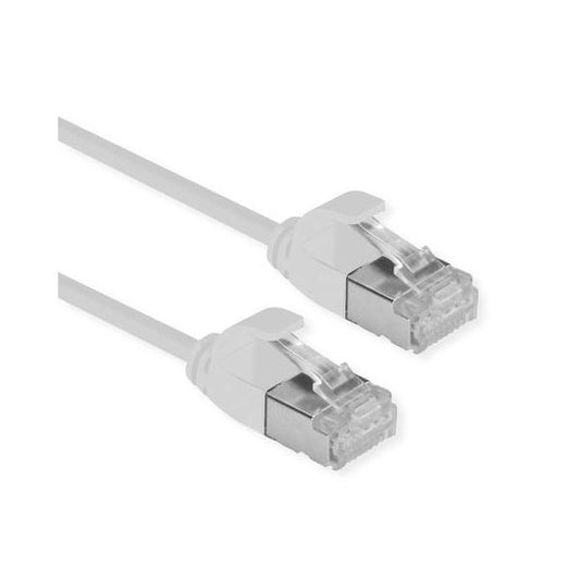 ROLINE U/FTP DATACENTER PATCHCORD CAT.6A/CLASS EA, LSOH, SLIM, GREY, 0.5M [21.15.3302]