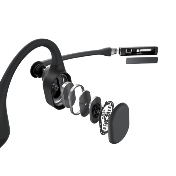 Shokz OpenComm UC Negro Auriculares Inalámbricos Portátiles Música y Llamadas USB Tipo A Bluetooth Negro [C102-AA-BK] 