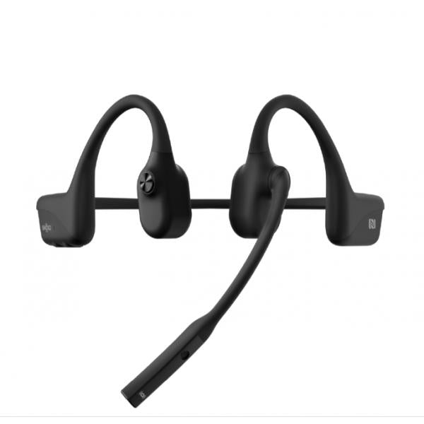 Shokz OpenComm UC Black Auricolare Wireless Portatile Musica e Chiamate USB tipo A Bluetooth Nero [C102-AA-BK]