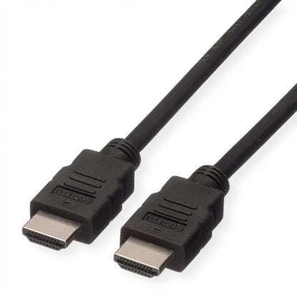 ROLINE GREEN HDMI HIGH SPEED CABLE E ETHERNET, M M, BLACK, 2M [11.44.5732]