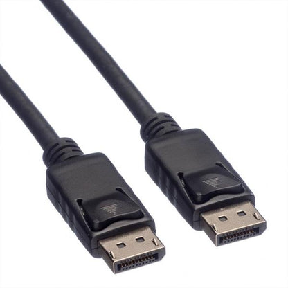 ROLINE GREEN DISPLAYPORT CABLE, DP - DP, M/M, BLACK, 1M [11.44.5761]