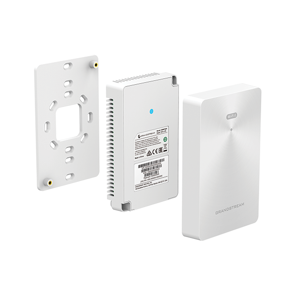 Grandstream GWN7661 - Inwall Wi-Fi 6 Access Point, 22:2, 1x PoE in, 2x PoE out, up to 500 wireless clients GWN7661 [GWN7661]