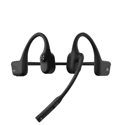 SHOKZ OpenComm2 UC (With USB-A) Bluetooth Wireless Bone Conduction Headset C110-AA-BK-EN [C110-AA-BK-EN]