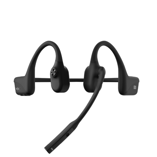 SHOKZ OpenComm2 UC (With USB-A) Bluetooth Wireless Bone Conduction Headset C110-AA-BK-EN [C110-AA-BK-EN]