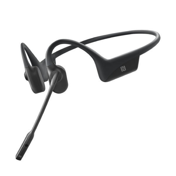 SHOKZ OpenComm2 UC (With USB-A) Bluetooth Wireless Bone Conduction Headset C110-AA-BK-EN [C110-AA-BK-EN]