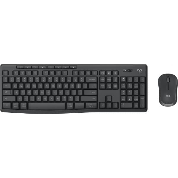 Logitech MK370 Combo for Business tastiera Mouse incluso RF senza fili + Bluetooth QWERTY Italiano Grafite [920-012069]