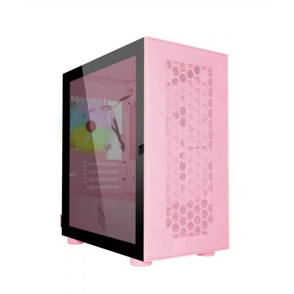 NOUA CASE FOBIA L10 ROSA MICRO-ATX [CS0918CZ-L10P915]