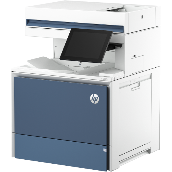 HP Color LaserJet Enterprise 6800dn Multifunction Printer, Print, Copy, Scan, Fax (optional), Automatic Document Feeder; Optional high-capacity trays; touch screen; TerraJet Cartridge [6QN35A#B19]