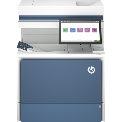 HP Color LaserJet Enterprise Flow Stampante multifunzione Enterprise Color LaserJet Flow 6800zf, Stampa, copia, scansione, fax, Flow; touchscreen; Cucitura; Cartuccia TerraJet [6QN36A#B19]