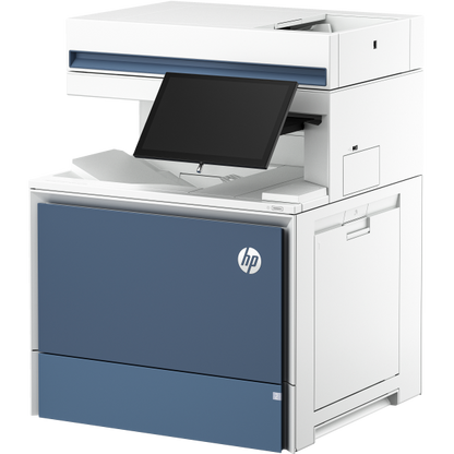 HP Color LaserJet Enterprise Flow Stampante multifunzione Enterprise Color LaserJet Flow 6800zf, Stampa, copia, scansione, fax, Flow; touchscreen; Cucitura; Cartuccia TerraJet [6QN36A#B19]