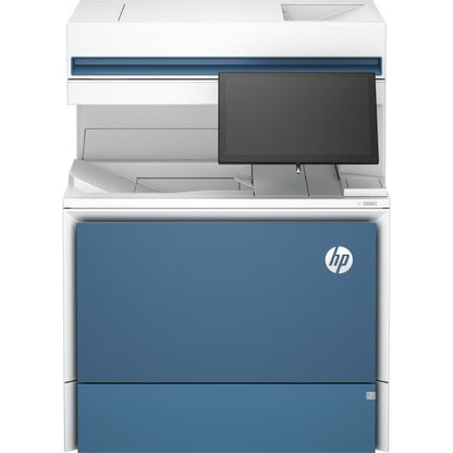 HP Color LaserJet Enterprise Flow Stampante multifunzione Enterprise Color LaserJet Flow 6800zf, Stampa, copia, scansione, fax, Flow; touchscreen; Cucitura; Cartuccia TerraJet [6QN36A#B19]