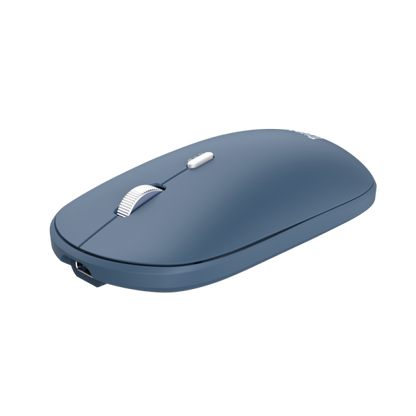 Trust Lyra tastiera Mouse incluso Universale RF senza fili + Bluetooth QWERTY Italiano Blu [24938]