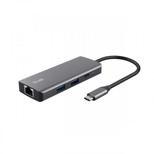 Trust Dalyx USB tipo-C 1000 Mbit/s Argento [24968]