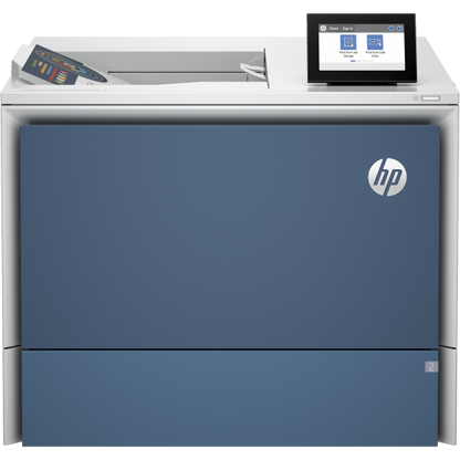 Impresora HP LaserJet Enterprise Color 6701dn, impresión, puerto frontal para unidad flash USB; Bandejas opcionales de alta capacidad; pantalla táctil; Cartucho TerraJet [58M42A#B19]