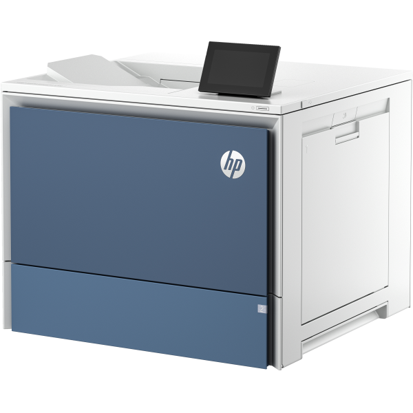 Impresora HP LaserJet Enterprise Color 6701dn, impresión, puerto frontal para unidad flash USB; Bandejas opcionales de alta capacidad; pantalla táctil; Cartucho TerraJet [58M42A#B19]