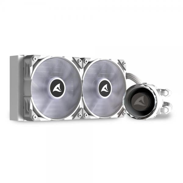 SHARKOON LIQUID COOLING S80 ARGB 240 WHITE [S80 RGB AIO WHITE]