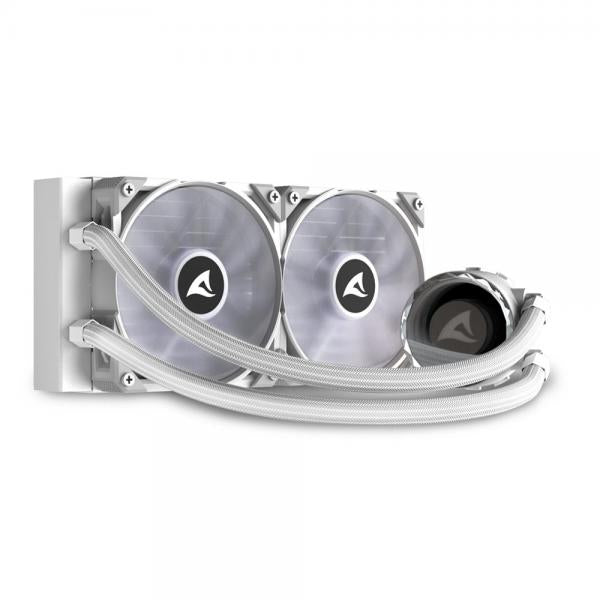 SHARKOON LIQUID COOLING S80 ARGB 240 WHITE [S80 RGB AIO WHITE]