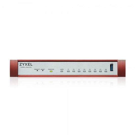 ZYXEL FIREWALL CONS. 25 UTENTI, BANDA FINO A 3GB, 8P.GB LAN/WAN, DESKTOP [USGFLEX100H-EU0101F]