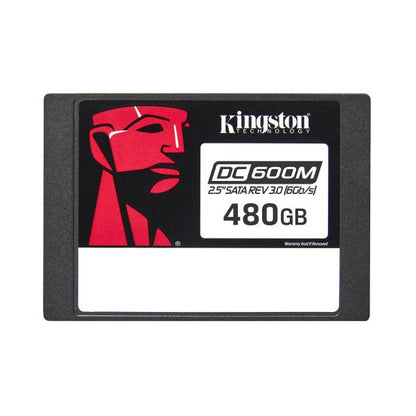 Kingston Technology Drive DC600M SSD SATA de clase empresarial (uso mixto) 2,5" 480G [SEDC600M/480G]