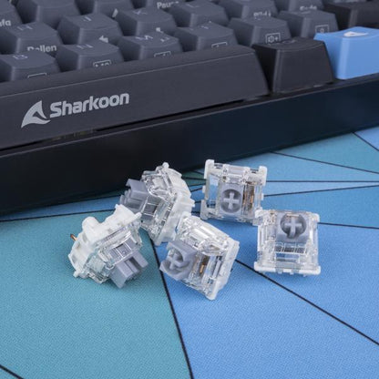 Sharkoon Gateron PRO 2.0 SILVER Interruttori a tastiera [SWITCHSETGATERONPRO2.0SIL]