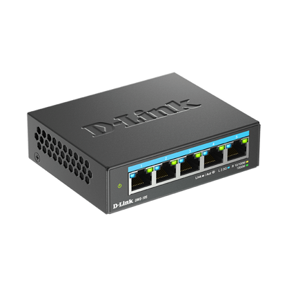 SWITCH D-LINK 5 PUERTOS 2.5 G ESCRITORIO MULTI-GIGABIT [DMS-105] 