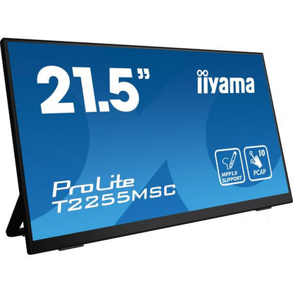 iiyama ProLite T2255MSC-B1 Monitor PC 54,6 cm (21.5") 1920 x 1080 Pixel Full HD LCD Touch screen Nero [T2255MSC-B1]