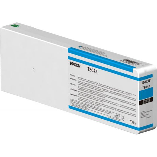 Epson T55K500 cartucho de tinta 1ud Original Cian Claro [C13T55K500] 