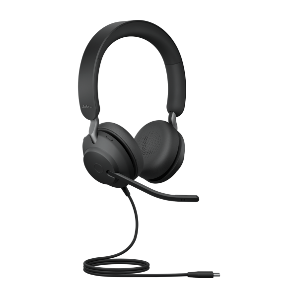 Jabra Evolve2 40 SE Auriculares supraaurales con cable Música y llamadas USB tipo C Negro [24189-989-899] 