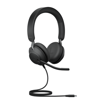 Jabra Evolve2 40 SE Auriculares supraaurales con cable Música y llamadas USB tipo C Negro [24189-989-899] 